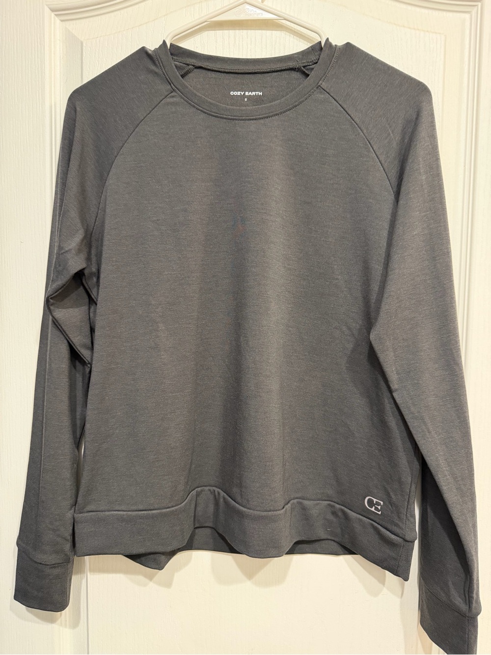 Cozy Earth Men’s Gray Crewneck Pullover
